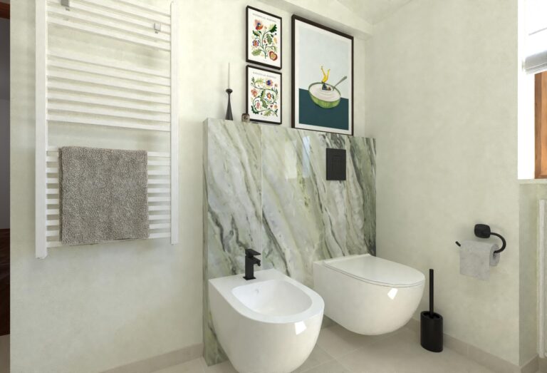 a 6 bagno JADE e RAKU verdi